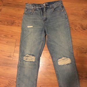 Free People bootcut mom jeans